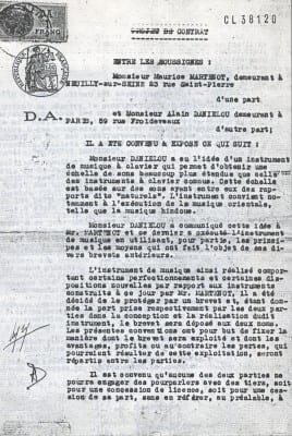 10/10 - Brevet Martenot - Daniélou, 1937